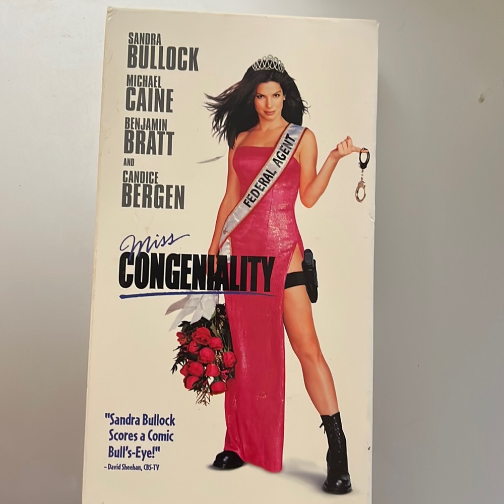 Miss Congeniality VHS